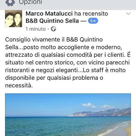Alojamento de Acomodação e Pequeno-almoço Quintino Sella 4*