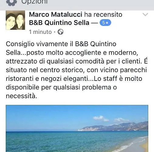 Bed & Breakfast Quintino Sella 4*